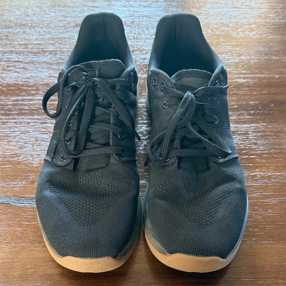 Sleek Black Athletic Shoes for Men